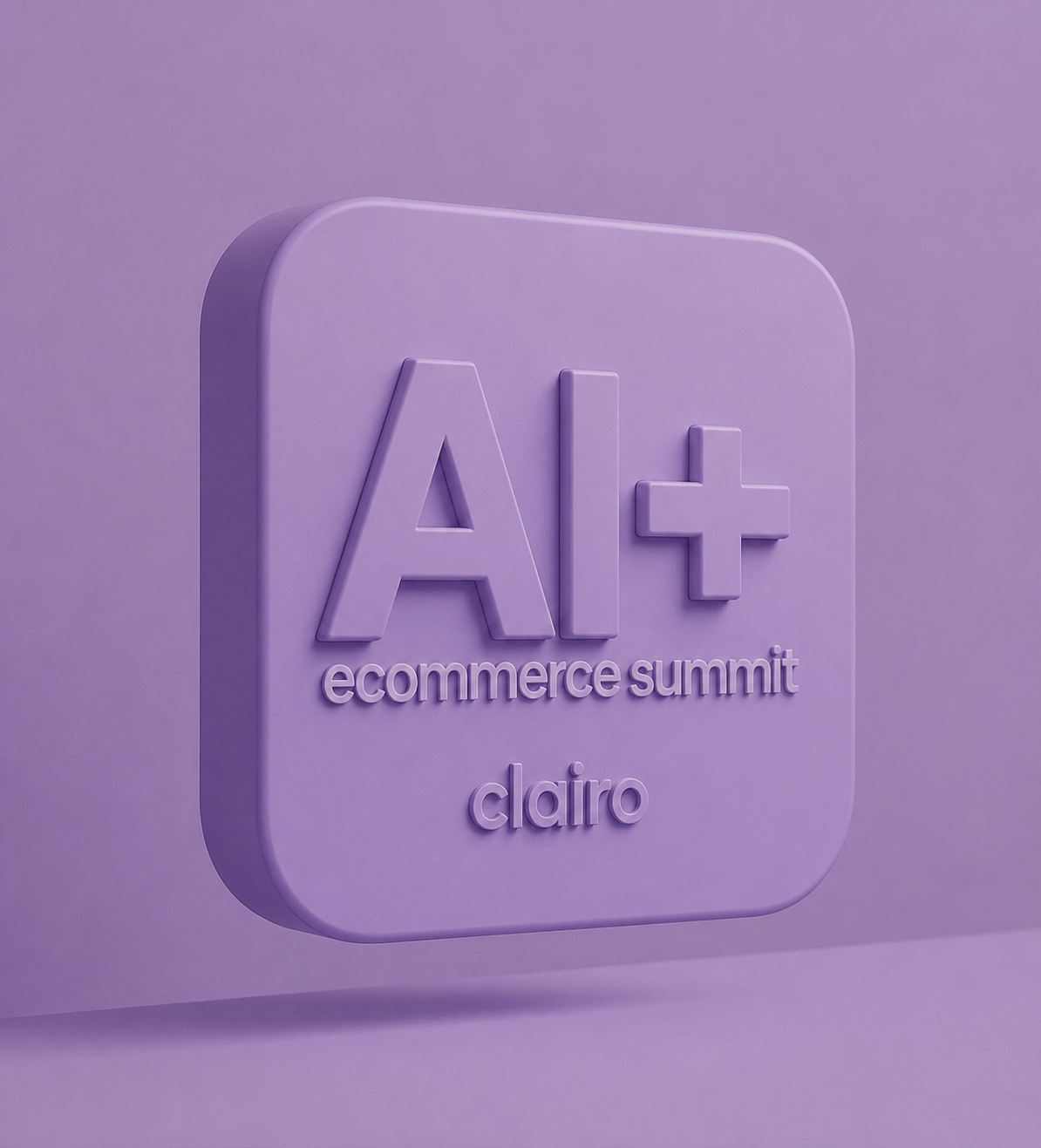 Renderizado del diseño del trofeo personalizado para el evento tecnológico de inteligencia artificial.